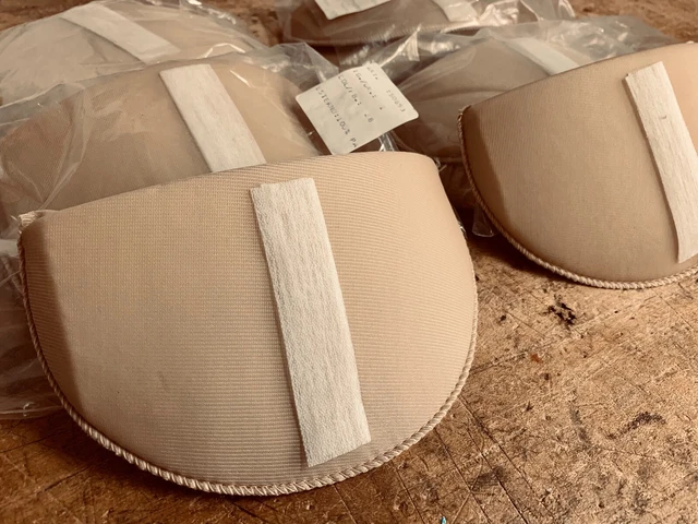 Spalline imbottite per giacche e cappotti coppia 2 pezzi con strap di bloccaggio