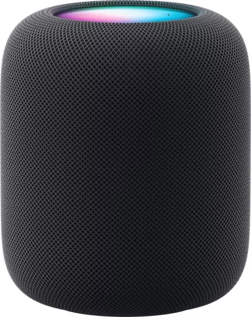 Apple HomePod (2nd Generation) Smart Speaker with Siri - Midnight