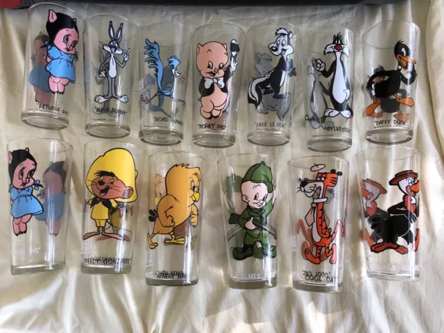 Looney Tunes Cartoon Collector Glasses Pepsi You Pick
