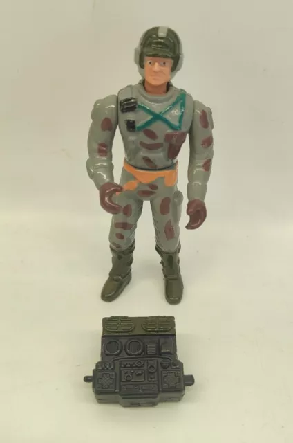 Vintage 1980'S Sgi Sungold Desert Defender Joe Ko Action Figure Toy + Backpack