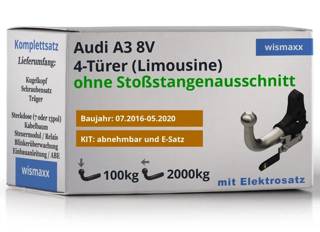 Anhngerkupplung Audi A1