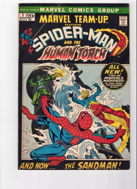Marvel Team-Up #1 - 1St Appearance Misty Knight - Bronze Age - 1971 - Nm-