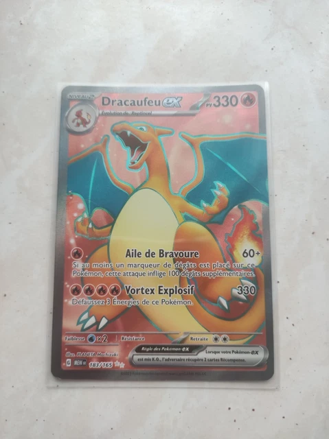 CARTE POKÉMON DRACAUFEU EX 199/165 E&V 151 EUR 285,00 - PicClick FR