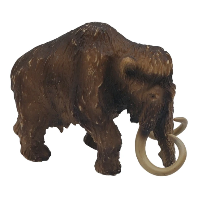 Vintage Schleich Polymer Prehistoric Woolly Mammoth 7"  Animal Figure