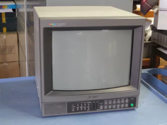 SONY  PVM-1344Q COLOR VIDEO MONITOR  ( WORKS / excellent crt)