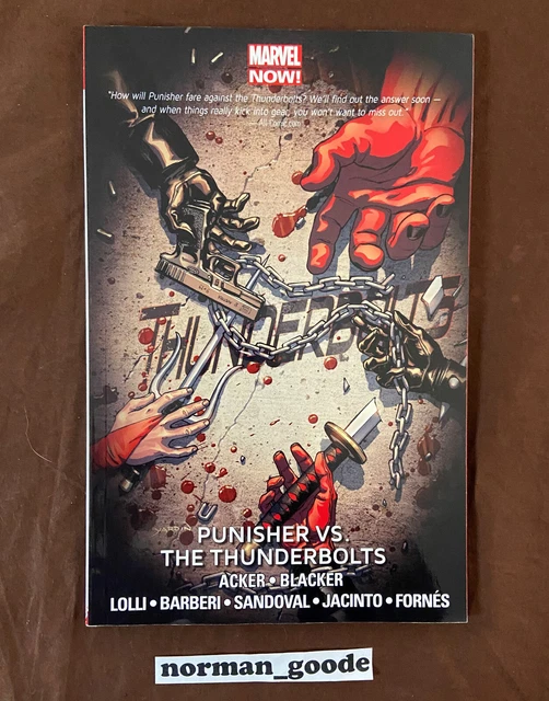 Tunderbolts vol. 5 Punisher vs. The Thunderbolts *NEW* Trade Paperback Marvel