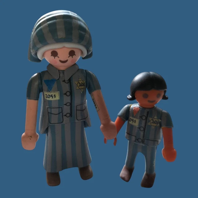 CUST0M PLAYM0B1L Prisionera Campo Concentración Con Niño Iiww