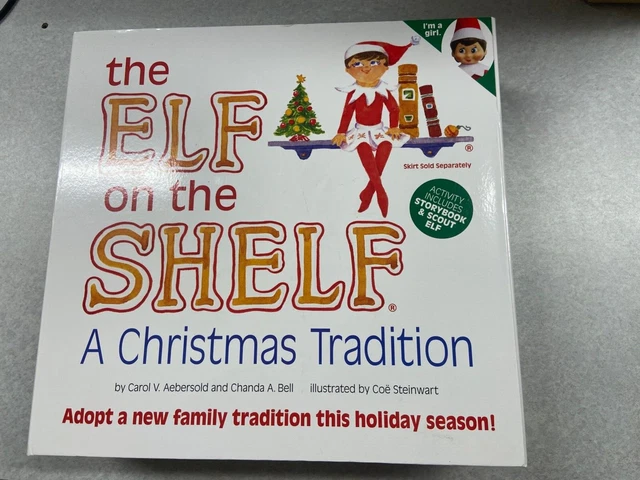 The Elf on the Shelf Girl Light Red and White