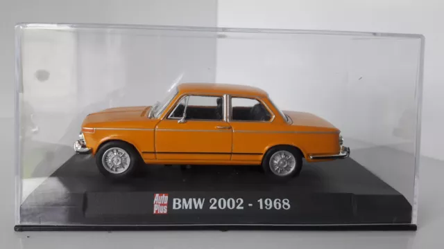 bmw 2002 - 1968  IXO EDITION AUTO PLUS  N/ BOITE CRISTAL  MINIATURE 1/43