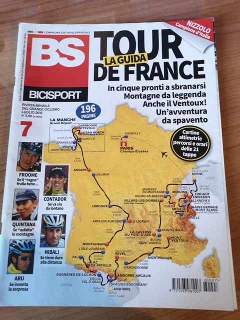 La guida del giro 2019 - Speciale supplemento al n. 5 di Bicisport - maggio 2019 - SHOP
