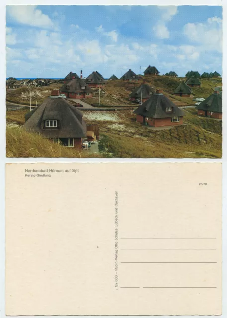 66168 - Hörnum on Sylt - Kersig settlement - old postcard