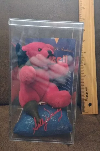Sally Winey FOURTH in Series "Cecil"original Winey BEAN Bear HAND Signed incased