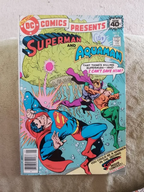 DC Comics Superman And Aquaman Vol. 2 #5 January 1979 Bronze Age