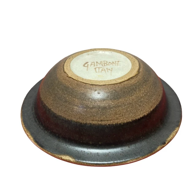 BRUNO GAMBONE Ciotola Piatto Centrotavola in Ceramica Made in Italy Firenze 1950