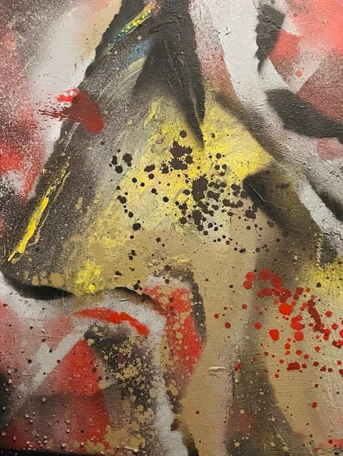 acrylic painting on canvas by original artist