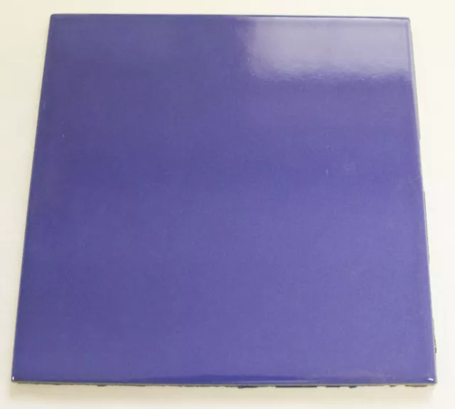 Dark Blue 6x6* Tile  Retired Arts Wall Mosaic Vintage Remodel Ceramic C#275 1 Pc
