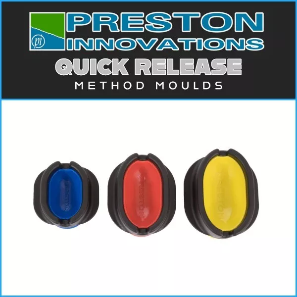 Preston Innovations Quick Release Method Feeder Moulds | New - All Sizes