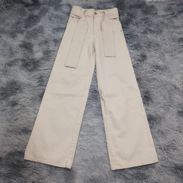 Bdg Urban Outfitters Bdg Ecru Corduroy Flared Jeans Urban