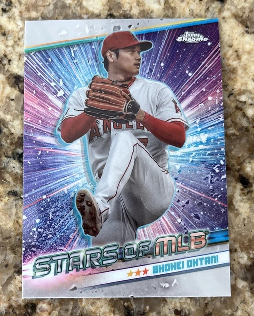 2024 TOPPS SERIES 1 SHOHEI OHTANI Chrome Stars of MLB SMLB21 Angels