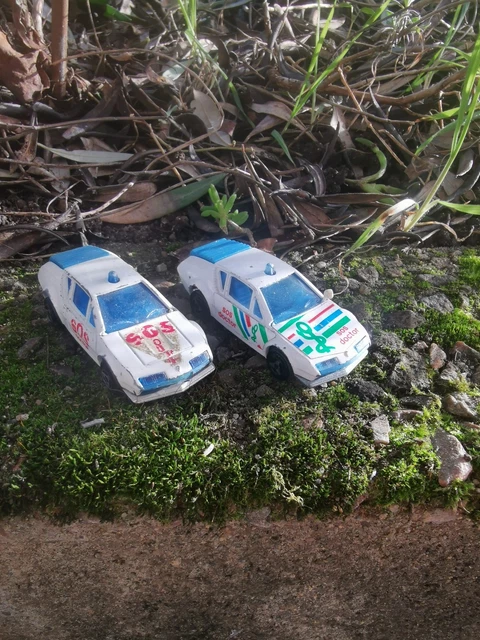 Majorette Série 200 Or – Alpine A310 N°264 Blanche SOS, Blister Scellé, Made In France