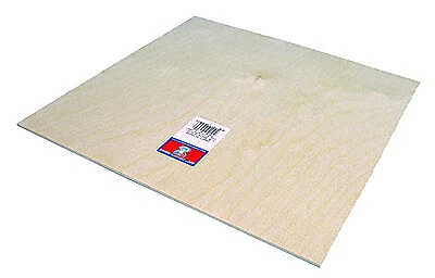 Handprint 506960 Craft Plywood, 1/8 x 12 x 24-In.