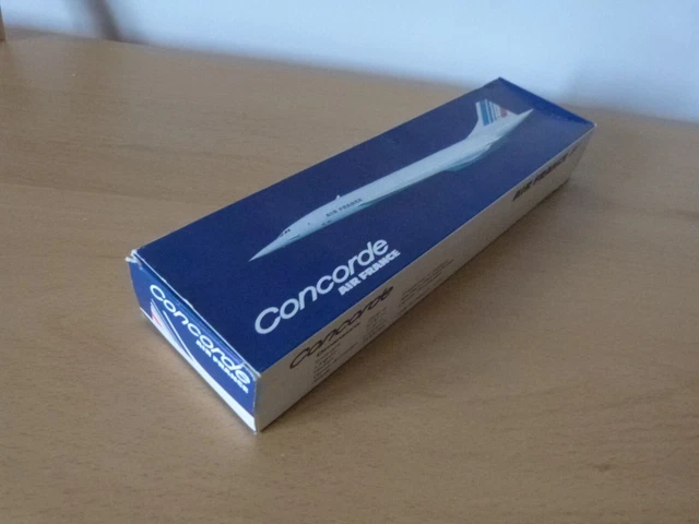 Avion Miniature Schabak Concorde Air France - Échelle 1/600 - 12cm - Neuf En Boîte