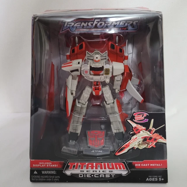 HASBRO TITANIUM SERIES Transformers Cybertron Heroes Jetfire Figure