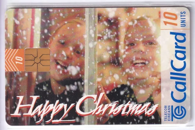 Europe  Telecarte / Phonecard .. Irlande 10U Enfant Noel Christmas Chip/Puce