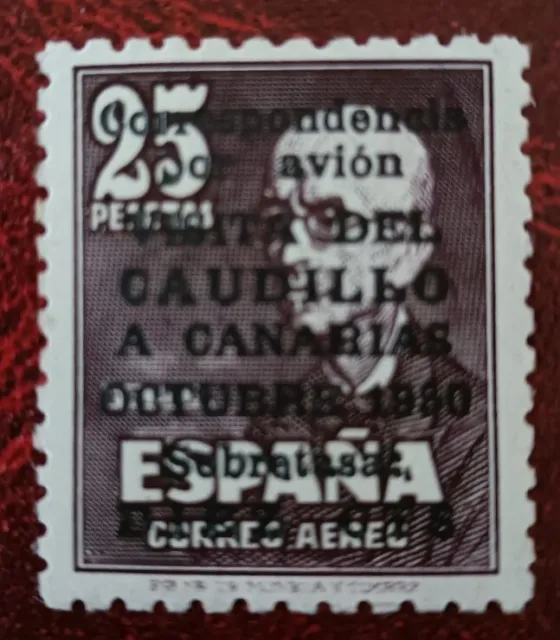 España Edifil # 1083 * MLH Visita del Caudillo 1950