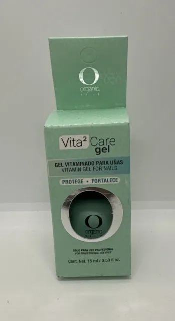 Gel para el cuidado de uñas orgánico Vita2 15 ml nuevo