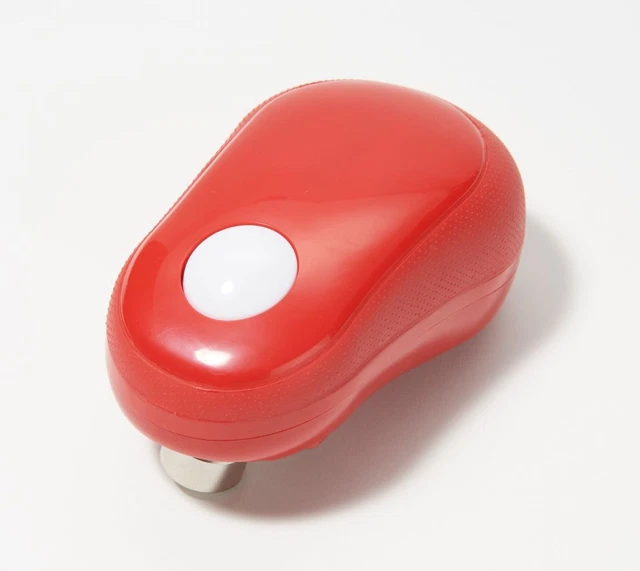Abridor de latas de seguridad Cook's Essentials rojo NUEVO K55183