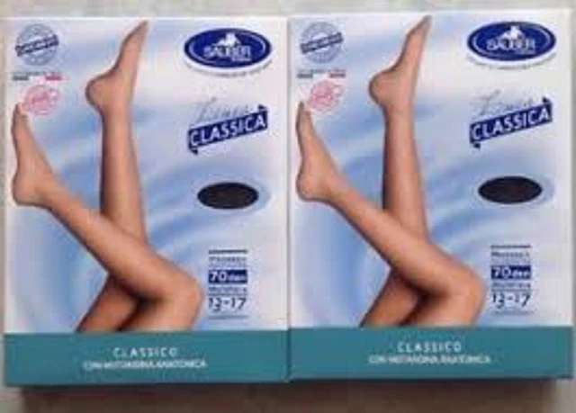 SAUBER CALZA COLLANT Classico 70 Den Vari Colori Offerta Su