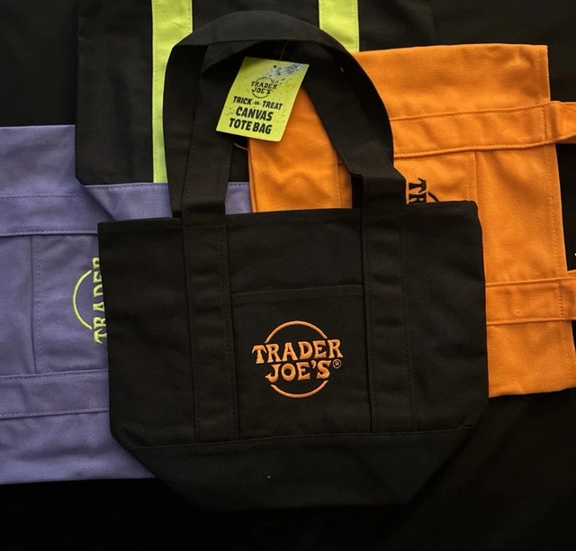IN HAND Trader Joes Halloween Mini Tote Set Of 4 Limited Edition