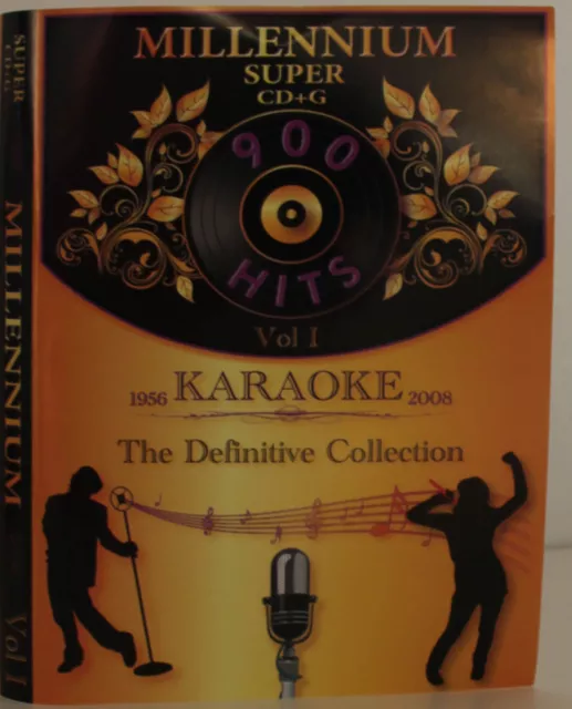 Karaoke Millennium vol-1 Super CD+G it Plays on Cavs or PC/with MP3 + Song List