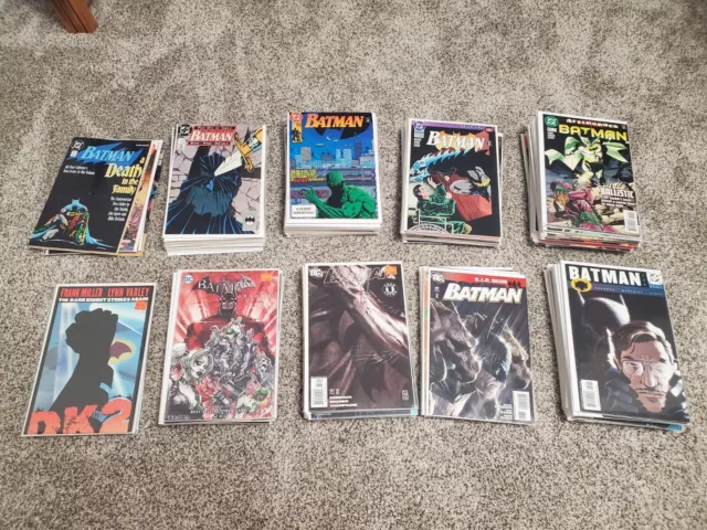 Detective Comics Batman HUGE comic lot (166 issues!) DC Robin Batgirl Azrael