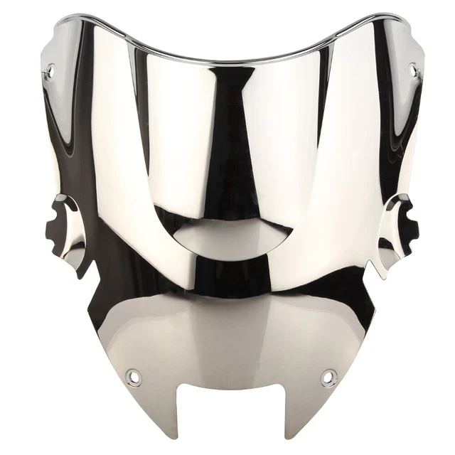 Windscreen Windshield For Honda Super Hawk 1000 VTR1000F 1997-2005 Motor Silver