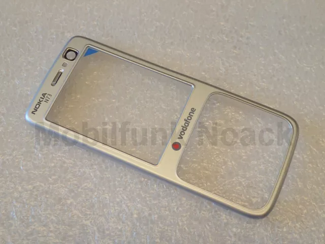 Original Nokia N73 A - Cover | Frontcover | Oberschale Silber Silver 0256146 NEU