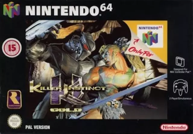 Killer Instinct Gold - Nintendo 64 N64 Action Adventure Video Game Boxed