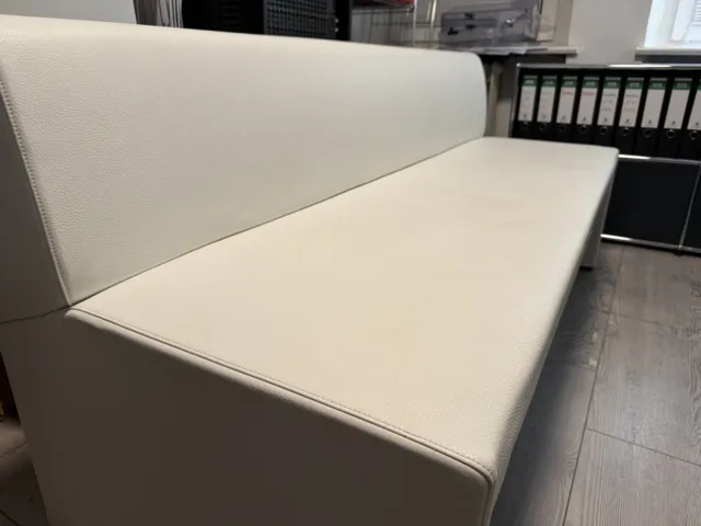 Walter Knoll Leder Sofa / Bank  EOOS Design Modell Together