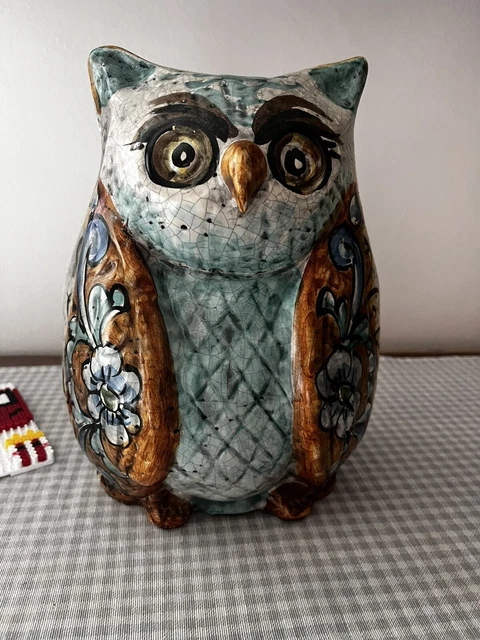 Caltagirone Ceramica Gufo