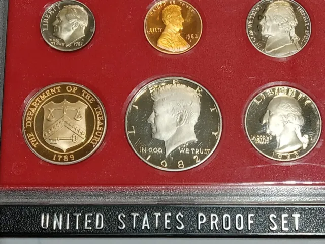 1969-1992 US Proof Set lot (44  sets total) not all years. S MINT