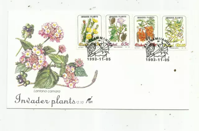 Ciskei. 5/11/1993.   Invader Plants.  First Day Cover.