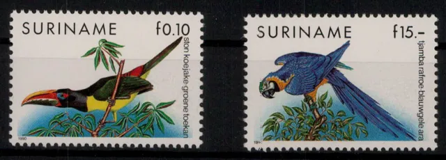 Surinam; Vögel 1991 kpl. **  (30,-)