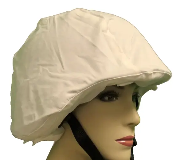 USGI Military Army USMC PASGT Helmet Cover SNOW CAMO WHITE Medium / Large EXC