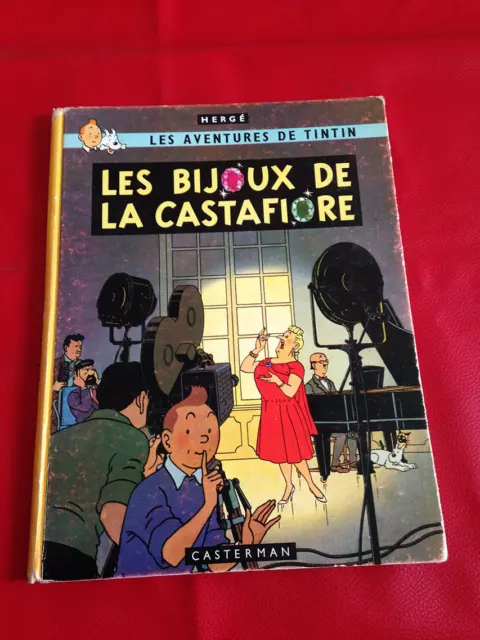 TINTIN  LES BIJOUX DE LA CASTAFIORE  EO Française   B34   1963