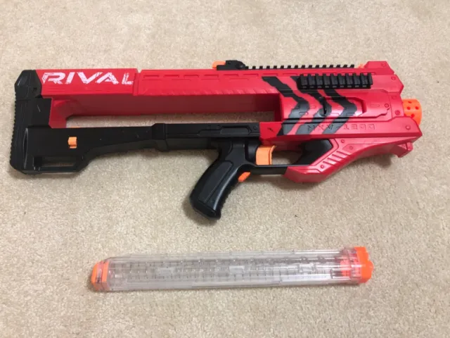 Nerf Rival Zeus MXV-1200 - Red - No Bullets - No Battery - Great Condition