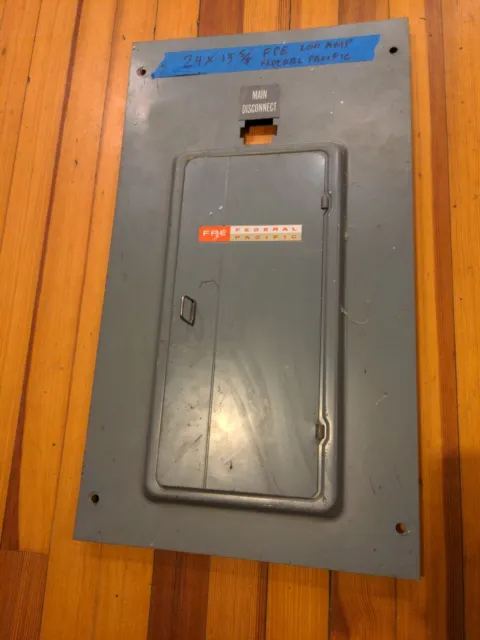 Federal Pacific Electrical Circuit Breaker Panel Box Cover
