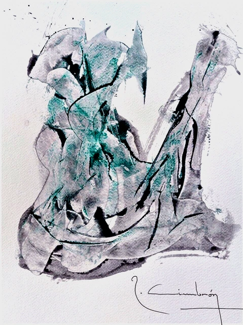 Abstracto de Robledo Cimbrón Titulo:" Relax Composition 040 "