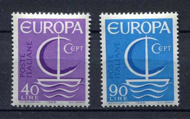 s8029) ITALIA REPUBBLICA MNH**  1966, Europa 2v