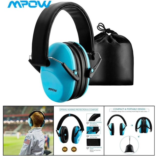 Mpow Kids Children Ear Defenders Muffs Noise Reduction Hearing Protection